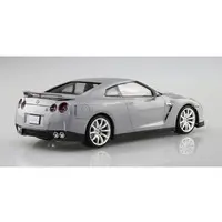 NISSAN R35 GT-R '14 Ultimate Metal Silver Model Kit