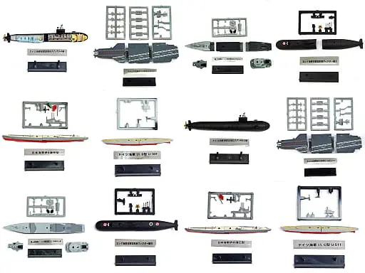 1/2500 Scale Model Kit - Warship plastic model kit