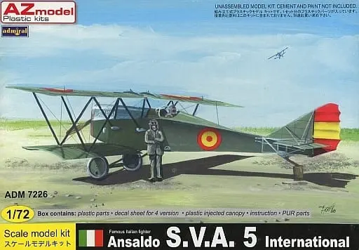 1/72 Scale Model Kit - Fighter aircraft model kits / Ansaldo SVA