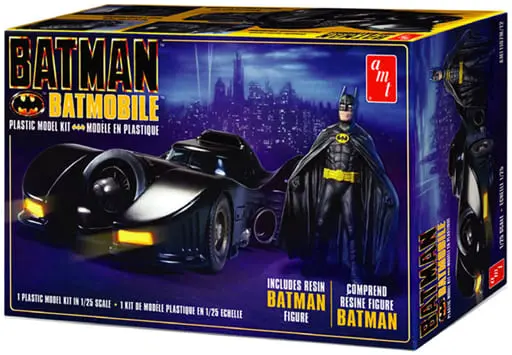 Plastic Model Kit - BATMAN / Batman & Batmobile