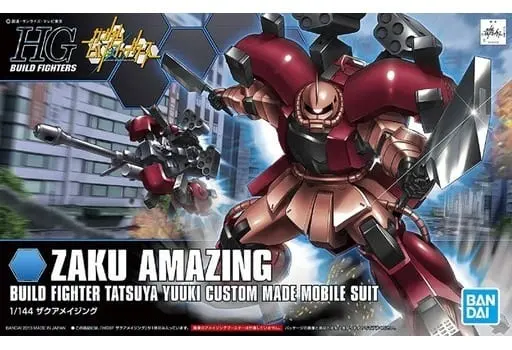 Gundam Models - GUNDAM BUILD FIGHTERS / Zaku Amazing