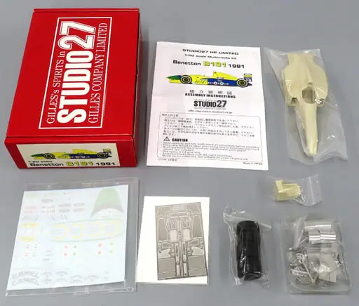 Plastic Model Kit - Garage Kit - Formula car / Benetton B191