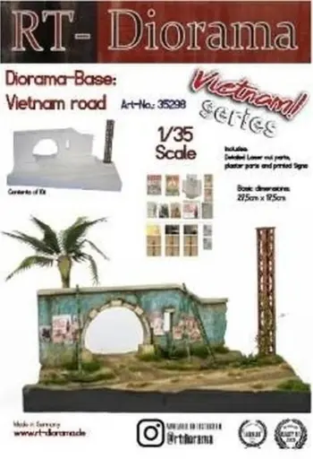 1/35 Scale Model Kit - Diorama Base