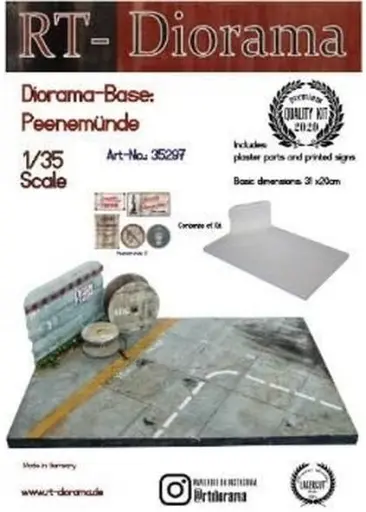1/35 Scale Model Kit - Diorama Base