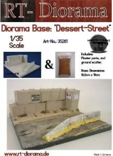 1/35 Scale Model Kit - Diorama Base