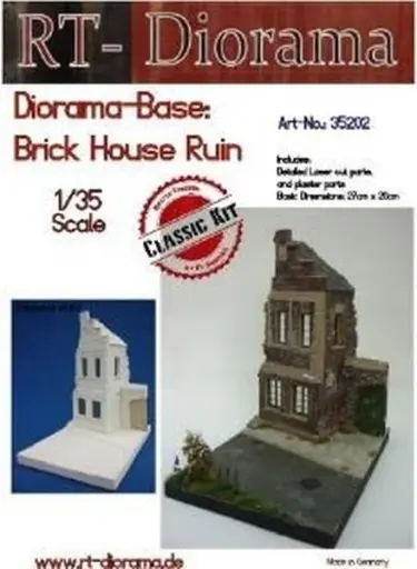 1/35 Scale Model Kit - Diorama Base