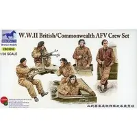 1/35 Scale Model Kit (1/35 英・戦闘車両乗員6体ベレー帽スタイル他 [CB35098])