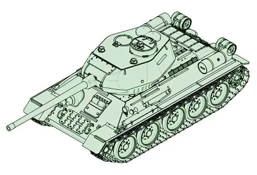 1/72 Scale Model Kit - AFV Series / T-34