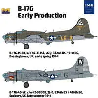 1/48 Scale Model Kit - Fighter aircraft model kits / Boeing B-17 Flying Fortress