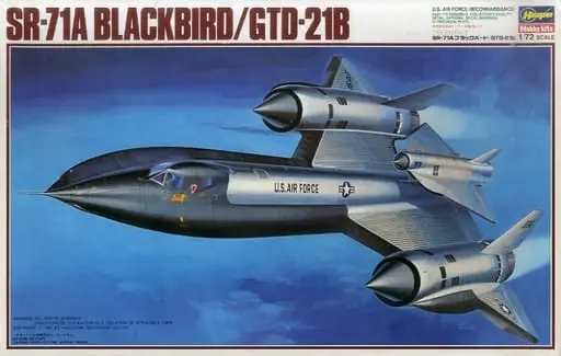 1/72 Scale Model Kit - King Size Series / SR-71 Blackbird