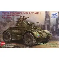 1/35 Scale Model Kit (1/35 T17E1 STAGHOUND A/C Mk.I LATE PRODUCTION -イギリス陸軍重装甲車 T17E1 スタッグハウンド A/C Mk.I 後期生産型- [CB-35011])