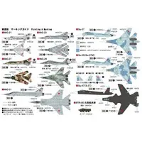 1/700 Scale Model Kit - Fighter aircraft model kits / Sukhoi Su-27 & Mikoyan MiG-27 & Mikoyan MiG-29