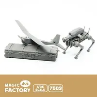 1/35 Scale Model Kit - Armored Robot Dog