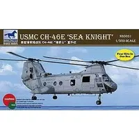 1/350 Scale Model Kit (1/350 米海兵隊CH-46Eシーナイト・ヘリコプター4機入り [CB5031])