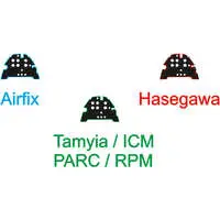 1/72 Scale Model Kit - Grade Up Parts / Messerschmitt Bf 109
