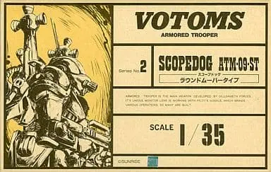 1/35 Scale Model Kit - Armored Trooper Votoms / Scope Dog
