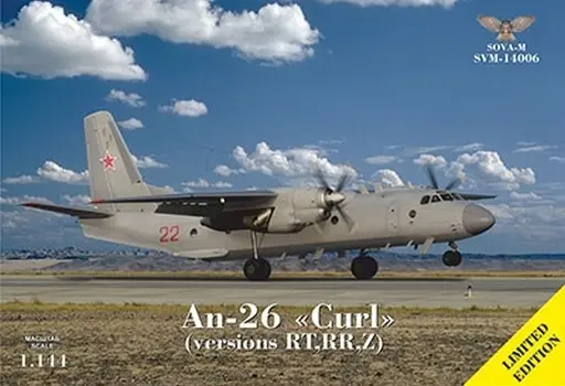 1/144 Scale Model Kit - Military transport aircraft / Antonov An-26