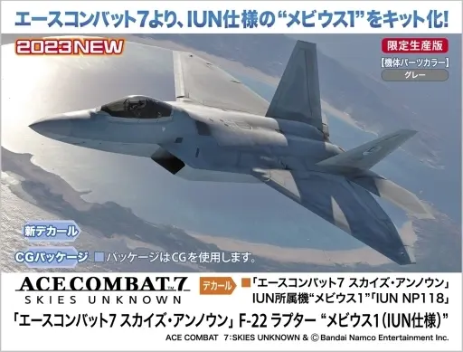 1/48 Scale Model Kit - Ace Combat / F-22 Raptor