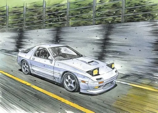 1/24 Scale Model Kit - Initial D / FC3S RX-7