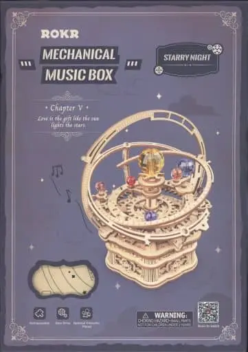 Wooden kits - MECHANICAL MUSIC BOX