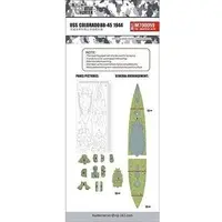 1/700 Scale Model Kit - Warship plastic model kit