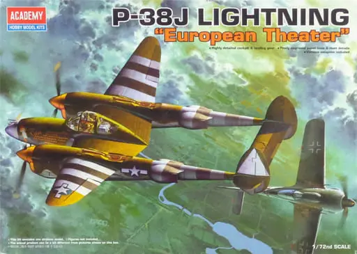 1/72 Scale Model Kit - Fighter aircraft model kits / Lockheed P-38 Lightning