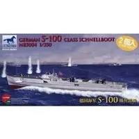 1/350 Scale Model Kit (1/350 独・S-100シュネルボート高速魚雷艇 2隻入り [CB5004])