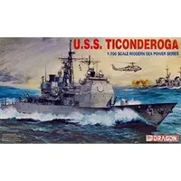 1/700 Scale Model Kit - Warship plastic model kit