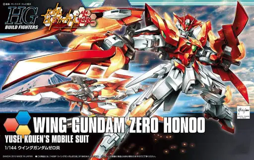 Gundam Models - GUNDAM BUILD FIGHTERS / Wing Gundam Zero & Wing Gundam Zero Flame