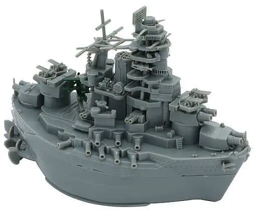 Plastic Model Kit - Chibimaru Kantai Series / Mutsu & Aichi E13A (Navy Type Zero Reconnaissance Seaplane)