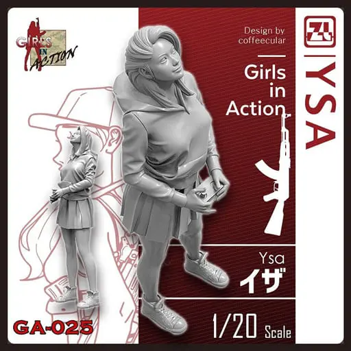 1/20 Scale Model Kit - Girls in action series
