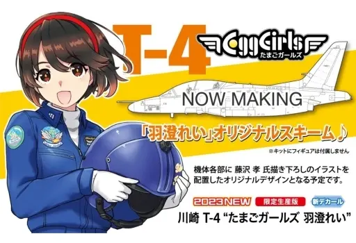 1/24 Scale Model Kit - 1/72 Scale Model Kit - Tamago Girls (Egg Girls) / Kawasaki T-4