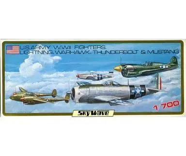 1/700 Scale Model Kit - Fighter aircraft model kits / P-47 Thunderbolt