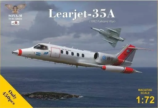 1/72 Scale Model Kit - Airliner / Learjet 35