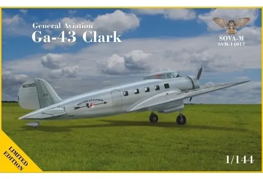 1/144 Scale Model Kit - Airliner / General Aviation GA-43