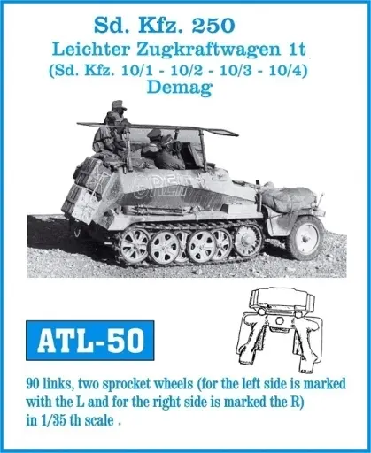1/35 Scale Model Kit - Detail-Up Parts / Sd.Kfz. 2 Kettenkrad
