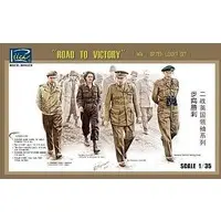 1/35 Scale Model Kit (1/35 英要人4体セット・チャーチル首相+モントゴメリー将軍他 [RC35023])
