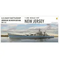 1/350 Scale Model Kit - Warship plastic model kit / USS New Jersey (BB-62)