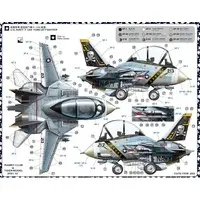 Plastic Model Kit - Fighter aircraft model kits / F-14