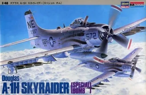 1/48 Scale Model Kit - Fighter aircraft model kits / Douglas A-1 Skyraider
