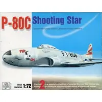 1/72 Scale Model Kit (1/72 P-80C Shooting Star)