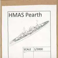 1/3000  Scale Model Kit - Warship plastic model kit