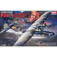 1/72 Scale Model Kit (1/72 PBY-4 FLYING BOAT CATALINA [FA092/2136])