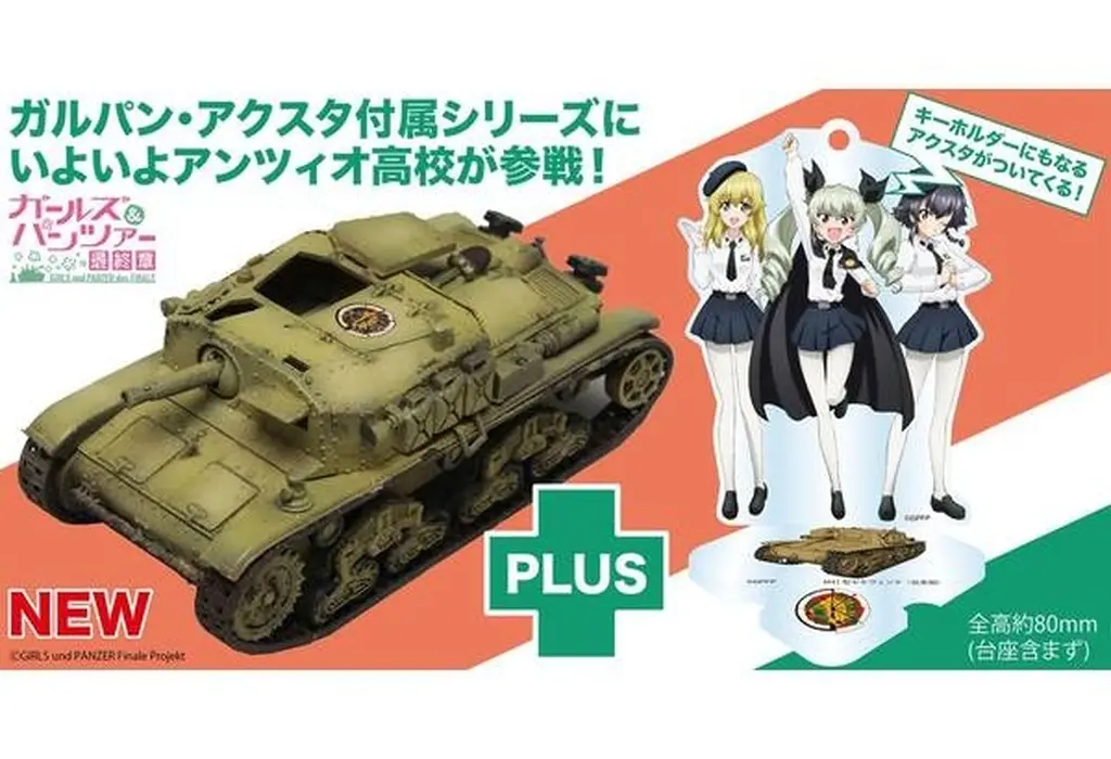 1/72 Scale Model Kit - GIRLS-und-PANZER / Anchovy