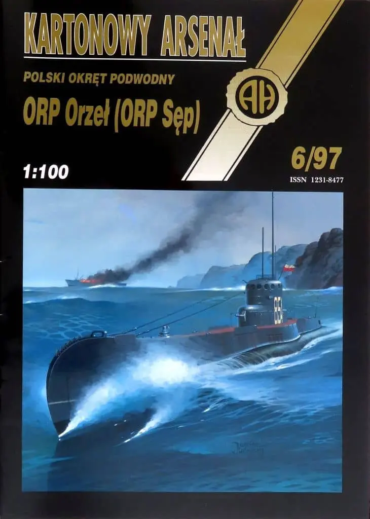1/100 Scale Model Kit - Submarine