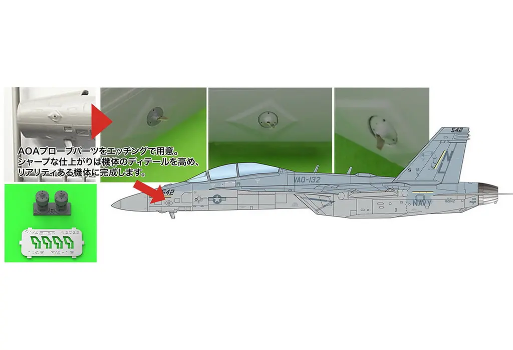 1/48 Scale Model Kit - Electronic-warfare aircraft / Boeing EA-18G Growler