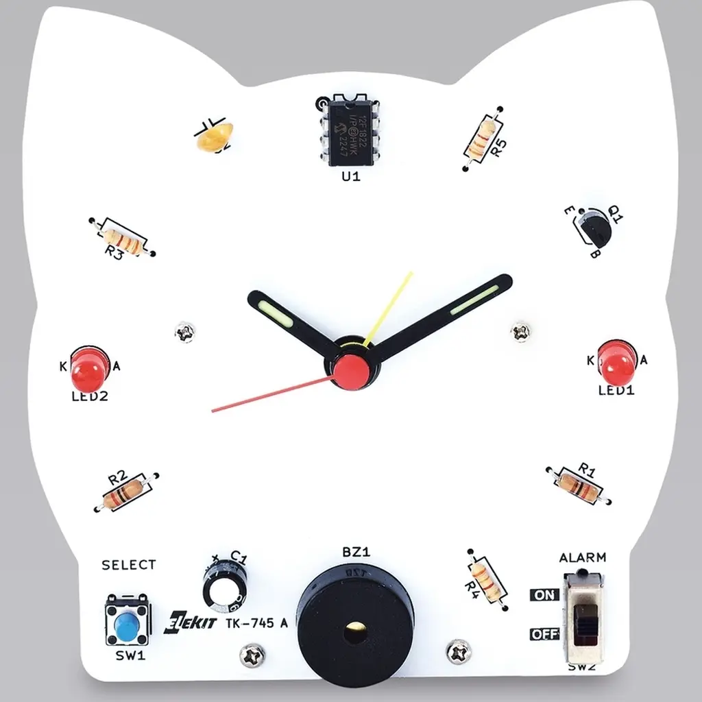 Plastic Model Kit - ELEKIT Melody Clock