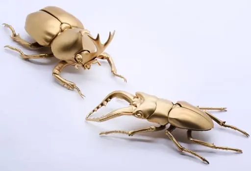 Plastic Model Kit - Jiyuu Kenkyuu Series / Beetle & Stag beetle