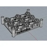 Plastic Model Parts - Garage Kit - HEXA GEAR