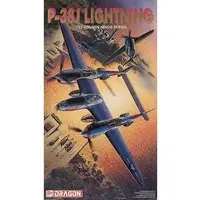 1/72 Scale Model Kit - GOLDEN WINGS SERIES / Lockheed P-38 Lightning
